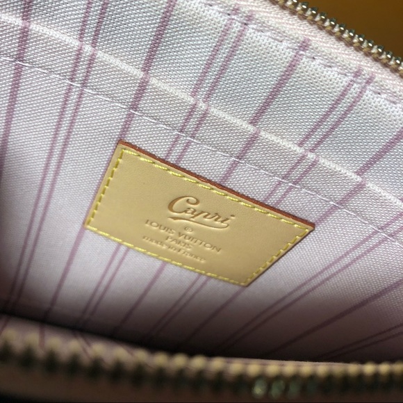 LV Monogram Neverfull MM Pochette - Picture 8 of 9